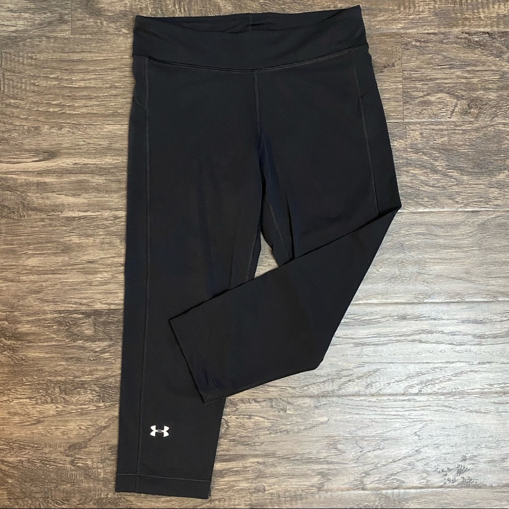UNDER ARMOUR Crop Black Leggings